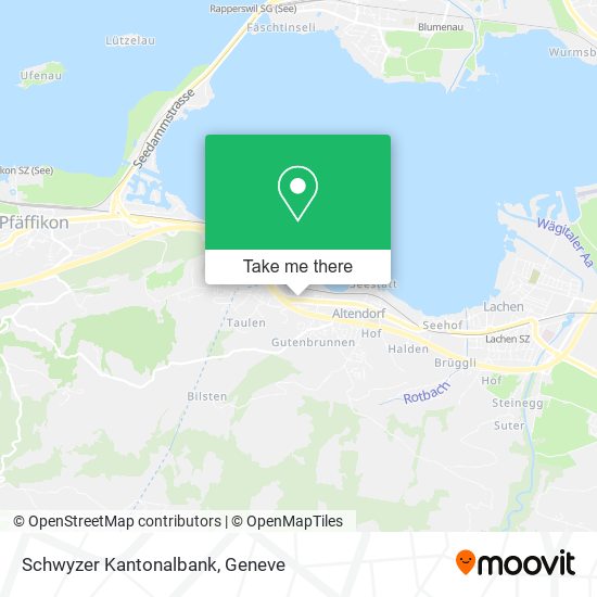 Schwyzer Kantonalbank map
