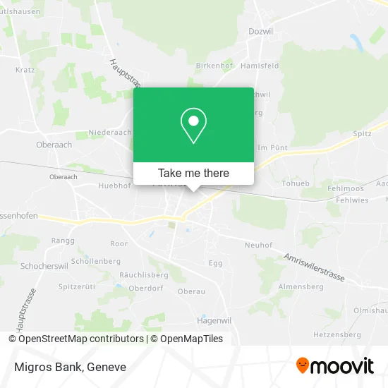 Migros Bank map