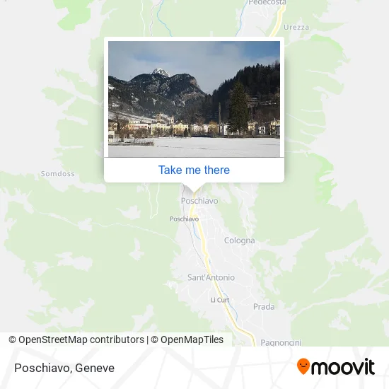 Poschiavo map