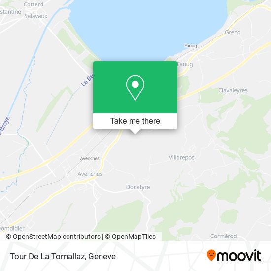 Tour De La Tornallaz map