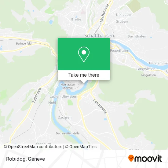 Robidog map