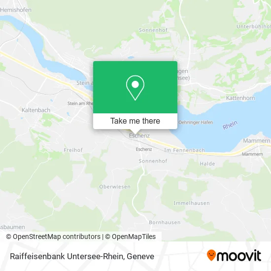 Raiffeisenbank Untersee-Rhein map