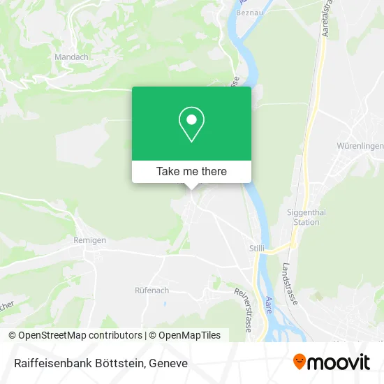 Raiffeisenbank Böttstein map