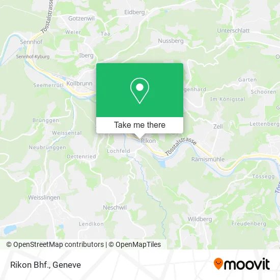 Rikon Bhf. map