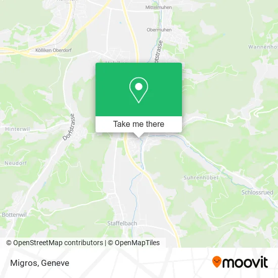 Migros map