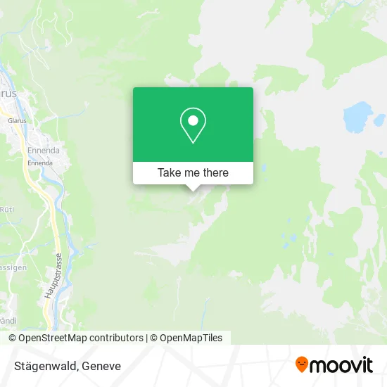 Stägenwald map