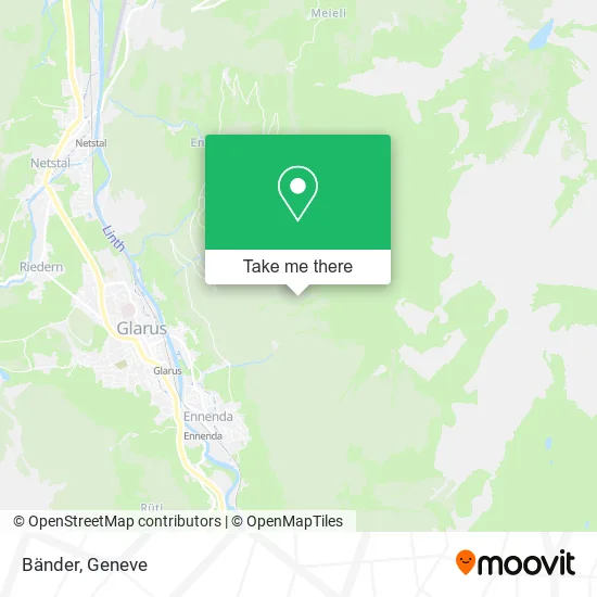 Bänder map