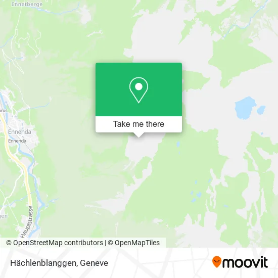 Hächlenblanggen map