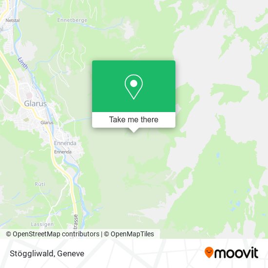 Stöggliwald map