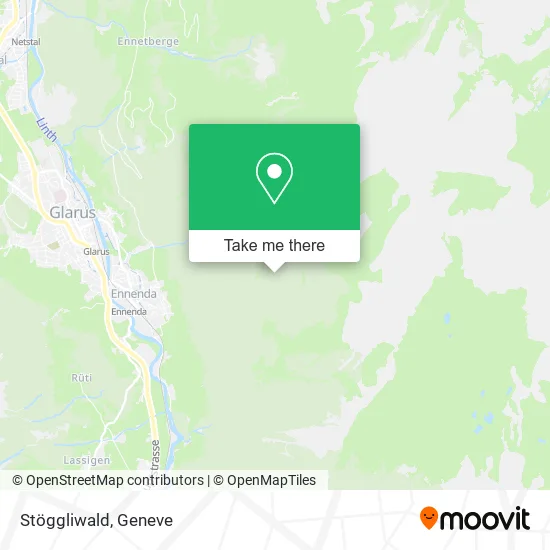 Stöggliwald map
