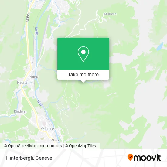 Hinterbergli map
