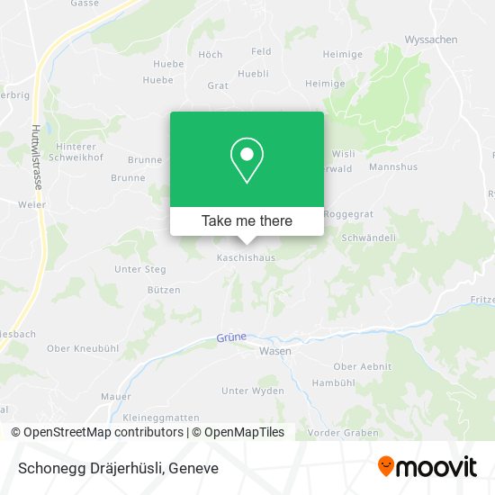 Schonegg Dräjerhüsli map