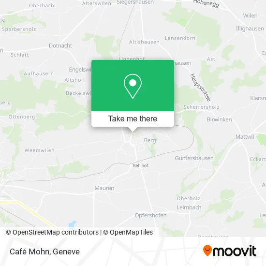 Café Mohn map