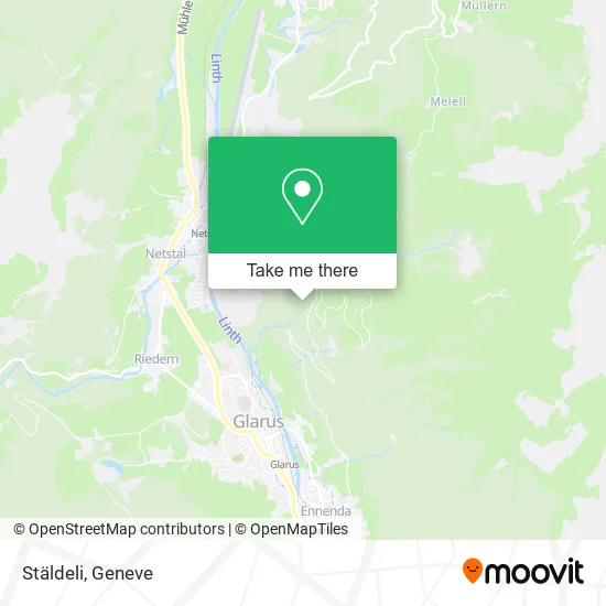 Stäldeli map
