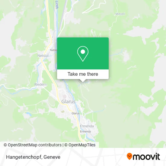 Hangetenchopf map