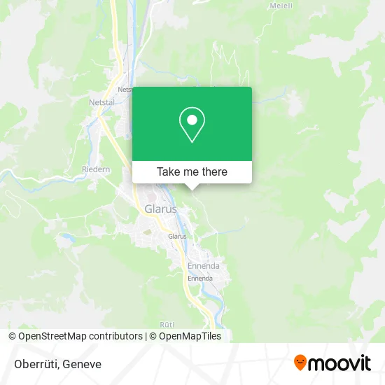 Oberrüti map