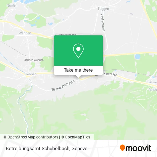 Betreibungsamt Schübelbach plan