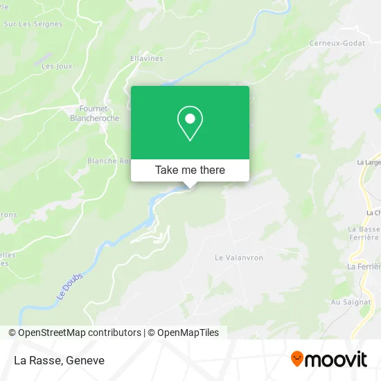 La Rasse map