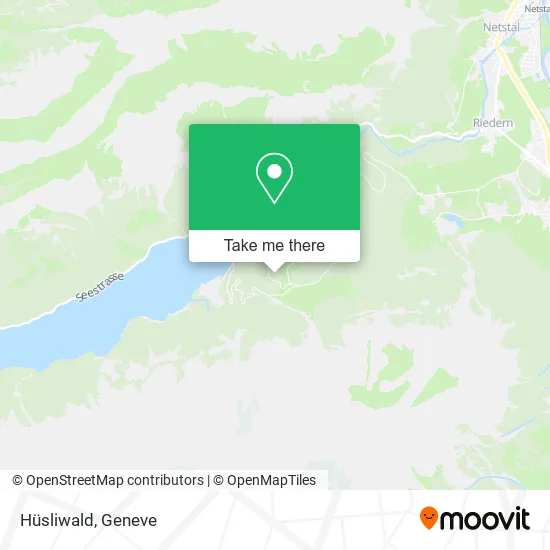 Hüsliwald map