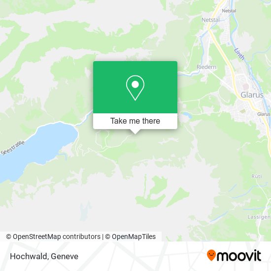 Hochwald map