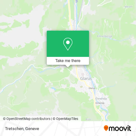 Tretschen map