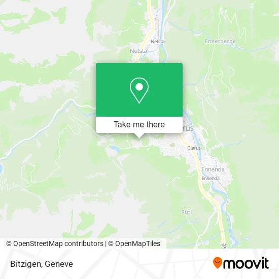 Bitzigen map