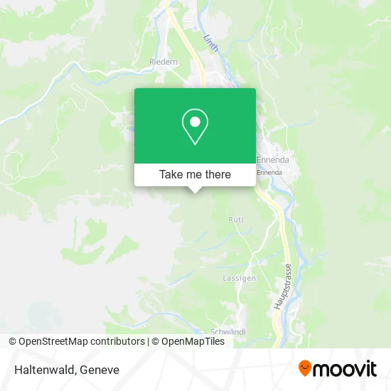 Haltenwald map