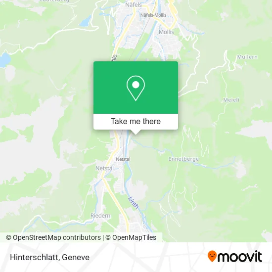 Hinterschlatt map