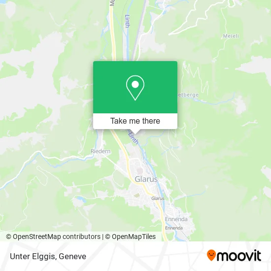 Unter Elggis map