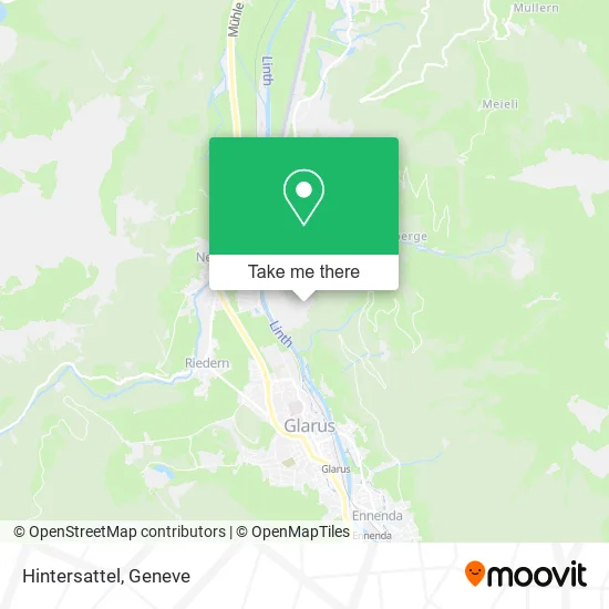 Hintersattel map