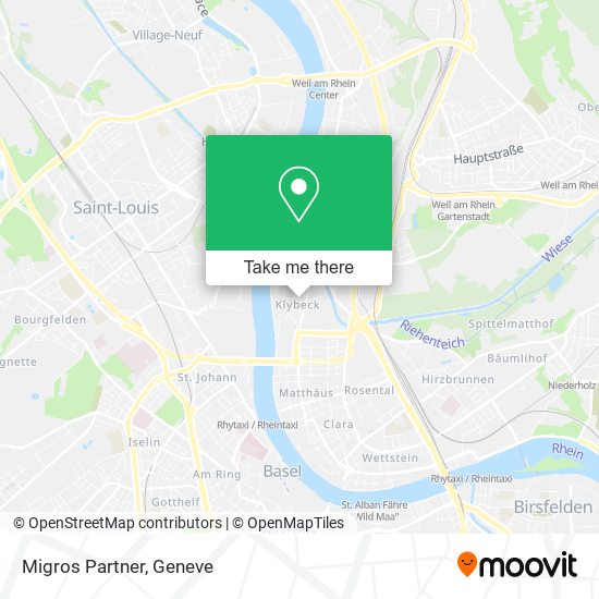 Migros Partner map