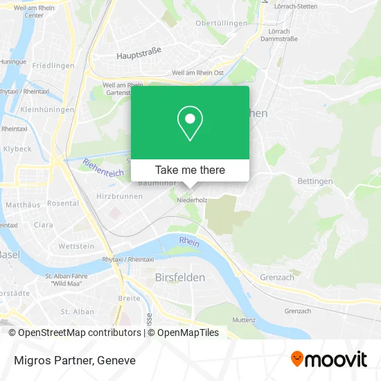 Migros Partner map