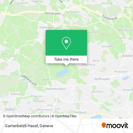 Gartenbeizli Hasel map