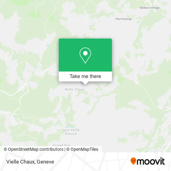 Vielle Chaux map