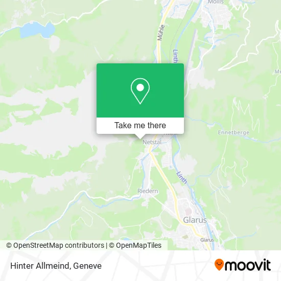 Hinter Allmeind map