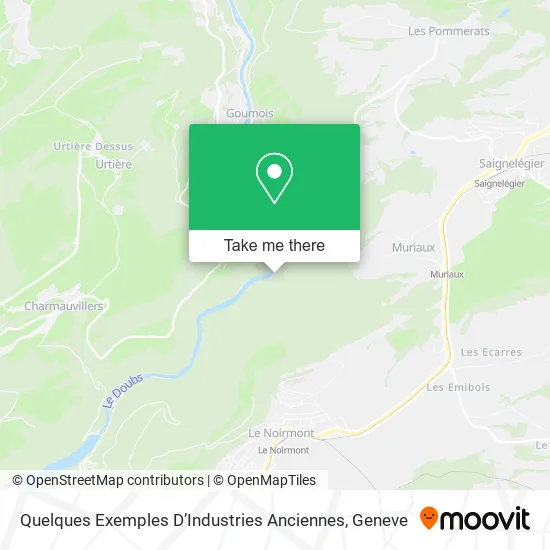 Quelques Exemples DʼIndustries Anciennes map