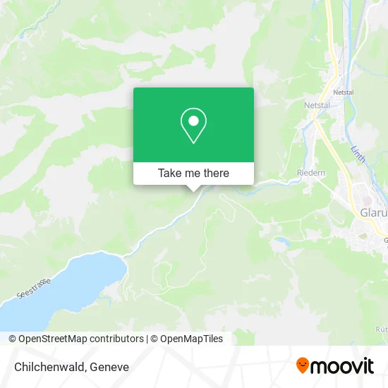 Chilchenwald map