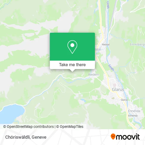 Chöriswäldli map