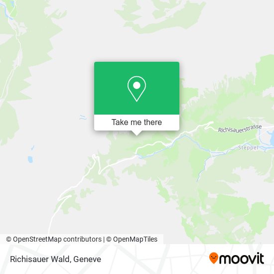 Richisauer Wald map