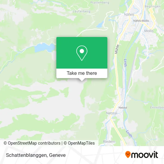 Schattenblanggen map