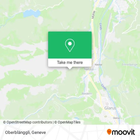 Oberblänggli map