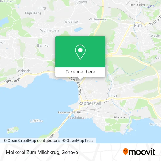 Molkerei Zum Milchkrug map