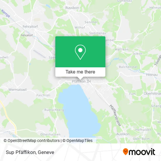Sup Pfäffikon map