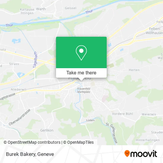 Burek Bakery map