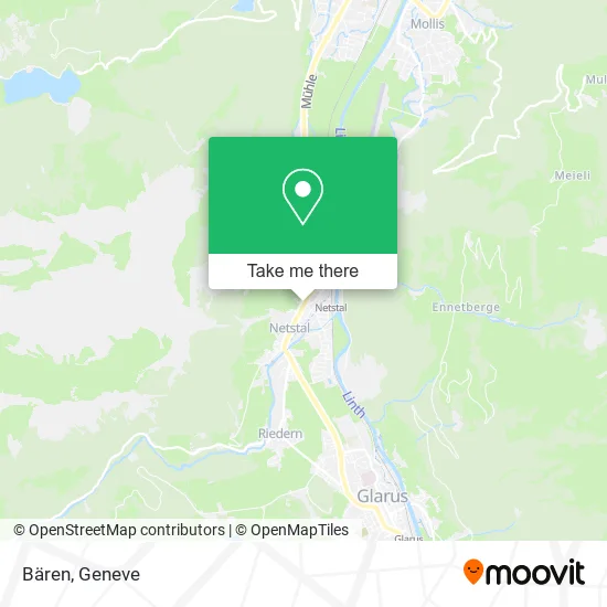 Bären map