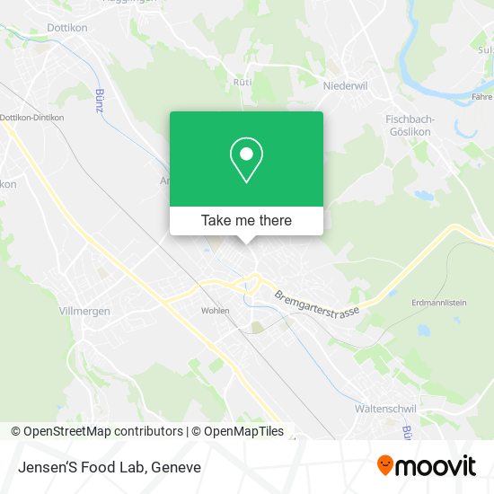 Jensen‘S Food Lab map