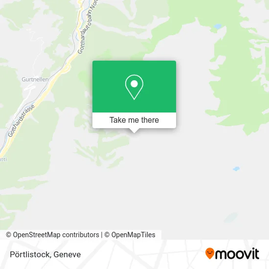 Pörtlistock map