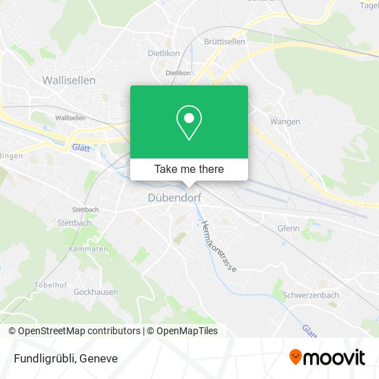 Fundligrübli map