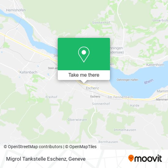 Migrol Tankstelle Eschenz map