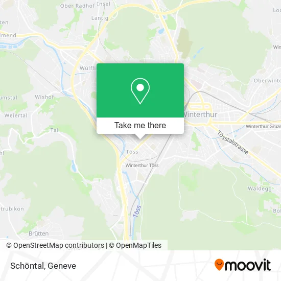 Schöntal map